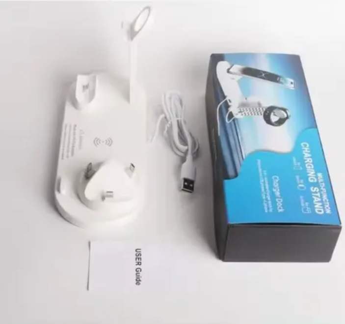 chargeur sans fil (شاحن لاسلكي 6*1) color: noir et blanc chargeur sans fil (شاحن لاسلكي 6*1) color: noir et blanc